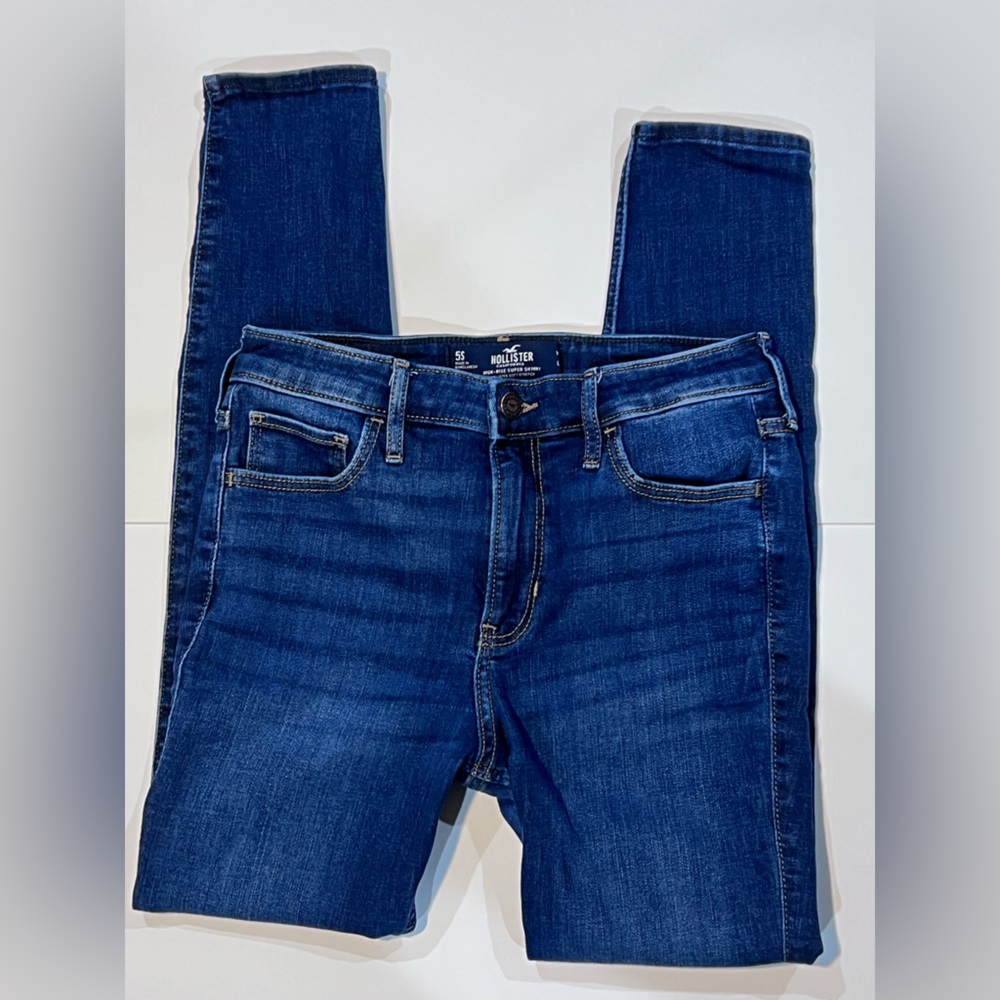 Hollister Blue Skinny Jeans for Women